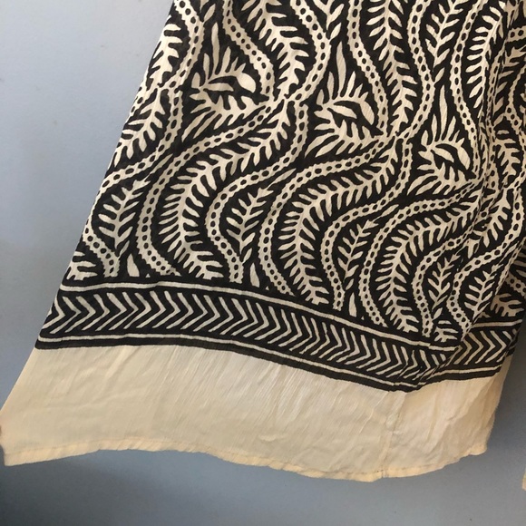 Urban Outfitters | Botanical Olive Leaf Smocked Jumpsuit - Picture 5 of 6